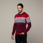 Hooded Sweater // Red (S)