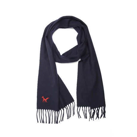 Cashmere Scarf // Navy