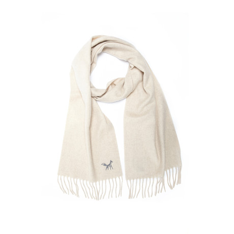 Cashmere Scarf // Natural