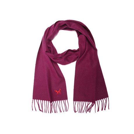 Cashmere Scarf // Damson