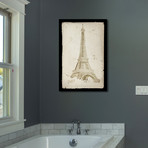 Eiffel Tower // 1887 (16"L x 24"W)