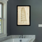 Tower of Pisa // 1372 (20"L x 30"W)