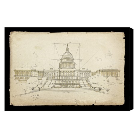 Capitol Building (30"L x 20"W)