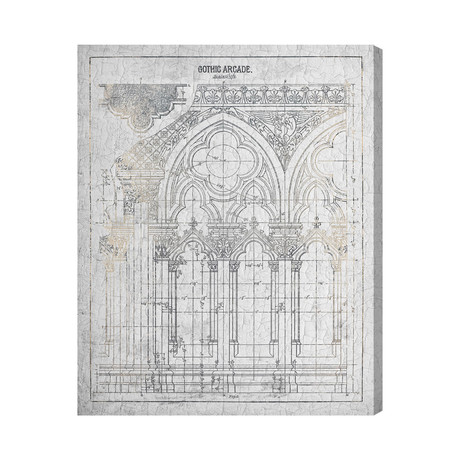 Gothic Arcade Vintage (16"L x 20"W)