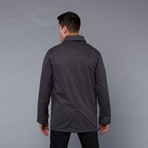 Signature Car Coat // Charcoal (M)