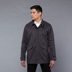 Signature Car Coat // Charcoal (M)