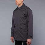 Signature Car Coat // Charcoal (M)