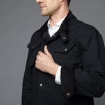 British Motorcycle Jacket // Black (M)