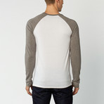 Baseball Henley // Grey (2XL)