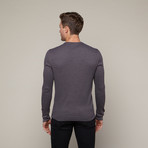 Waffle Long Sleeve Basic // Charcoal (M)