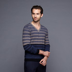 Maxwell Cashmere V-Neck (L)