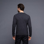 Ed Cashmere Cardigan // Coal (S)