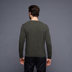Clay Cashmere Henley // Forest (S)