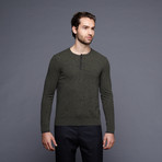 Clay Cashmere Henley // Forest (S)