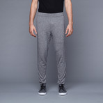 Cashmere Sweatpant + Leather // Shadow (S)