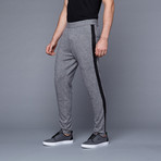 Cashmere Sweatpant + Leather // Shadow (S)