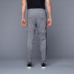 Cashmere Sweatpant + Leather // Shadow (S)