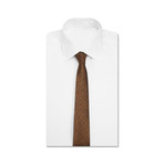 Scrabble Modern Tie // Brown