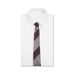 Retro Modern Tie // Maroon