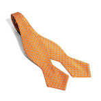 Dotted Bow Tie // Orange