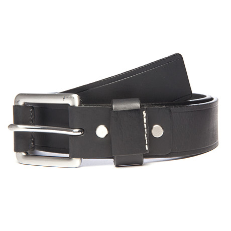 Craig Leather Belt // Black (30)