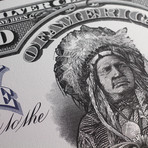 5 Dollar 1899 Silver Certificate "The Chief"