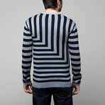 Maze Sweater // Black + Grey (S)