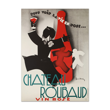 Chateau Roubaud // Hand-Pulled Lithograph