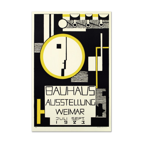 Bauhaus-Variation // Hand-Pulled Lithograph