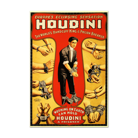 Houdini // Hand-Pulled Lithograph