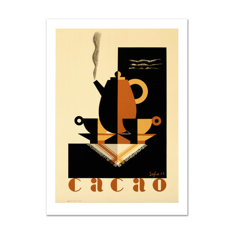 Cacao // Hand-Pulled Lithograph
