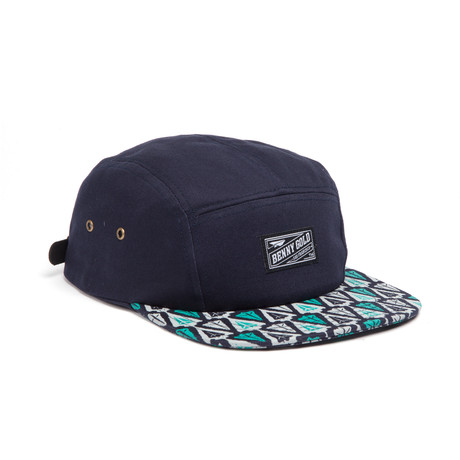 Ikat Arrowhead Hat // Navy