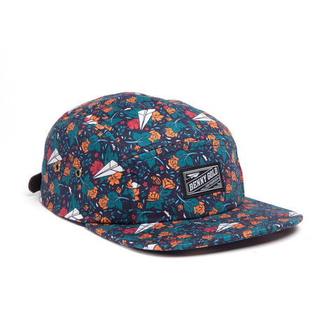 Dolores All-Over Hat // Navy