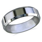 Beveled Titanium Ring (7)