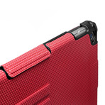 Touchfire // Ultimate iPad Case with Keyboard + Sound Booster // Red (iPad 2, 3, 4)