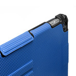 Touchfire // Ultimate iPad Case with Keyboard + Sound Booster // Blue (iPad 2, 3, 4)