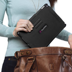 Touchfire // Ultimate iPad Case with Keyboard + Sound Booster // Black (iPad 2, 3, 4)