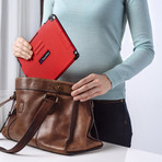 Touchfire // Ultimate iPad Case with Keyboard + Sound Booster // Red (iPad 2, 3, 4)