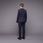 Just Cavalli Suit // Navy Herringbone (Euro: 50)