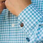 Stud Cufflinks (Mahogany)