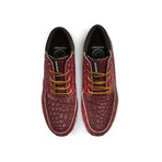 The 28 Lite MP // Maroon Croc + White (US: 9)