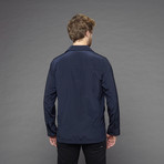 Robert Graham // Annadale Long Sleeve Woven Jacket // Navy (L)