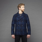 Springville Long Sleeve Woven Jacket // Navy (XS)