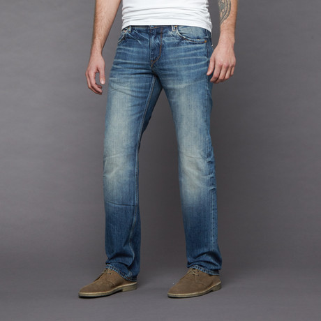 Montague Woven Denim Slim Jim (29WX32L)