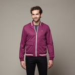 Campbell Blouson Jacket // Plum (M)