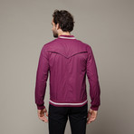 Campbell Blouson Jacket // Plum (M)