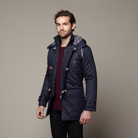 Havant Hooded Parka  // Navy (XS)