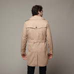 Mulligan Trench Coat // Taupe (XS)