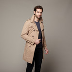 Mulligan Trench Coat // Taupe (XS)