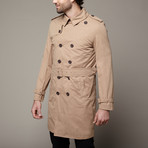 Mulligan Trench Coat // Taupe (XS)